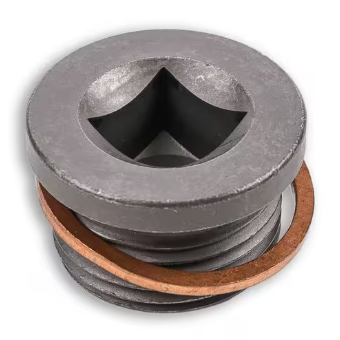 Engine oil pan plug and retainer kit for Cascadia, part A4729900217