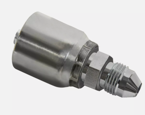 Hydraulic hose fitting, JIC 37 male, part 14450-0406