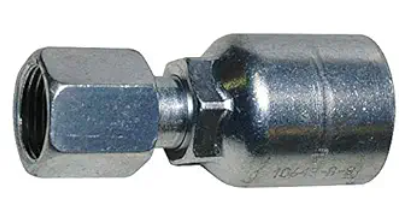 Hydraulic hose fitting, JIC 37 female, part 14400-1008