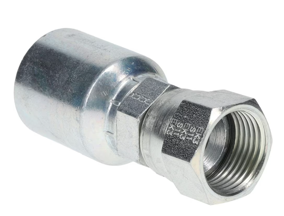 Hydraulic hose fitting, JIC 37 female, part B2-JCFX-1216