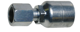 Hydraulic hose fitting, JIC 37 female, part B2-JCFX-0808
