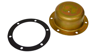 Stamped steel grease hub cap, part 3262K89 / TGAA1131A