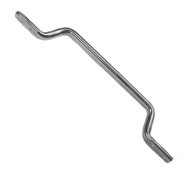 12 inch solid aluminum grab handle for trucks, part 02200629, cross ref B239914AL