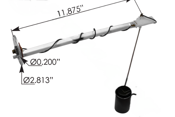 Fuel level sender for Freightliner Century Class and FL60-FL112 trucks, part A22-42390-005