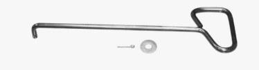 Right hand fifth wheel handle for Fontaine 6000 7000 series, part KITPUL6000R