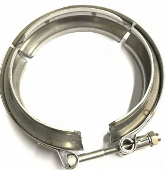 Spherical Marmon V-band clamp, 4.00 body size, 5.13 in nominal diameter, part 2880212