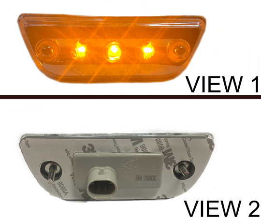 Clear LED cab light for Peterbilt, part P541283500