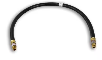 Air brake chamber hose, 1/2in x 24in with 3/8 swivel ends, part 177.73824
