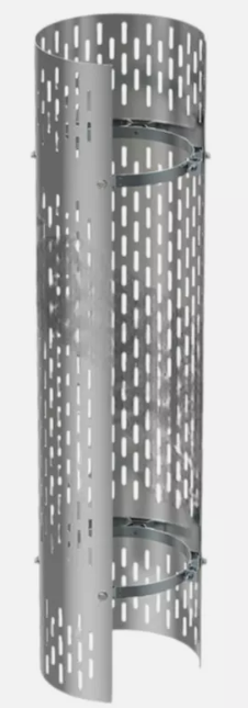9 inch vertical slot exhaust heat shield, part MG948VS