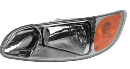 RH headlamp for Peterbilt trucks, part 1609190R, cross ref P546010R