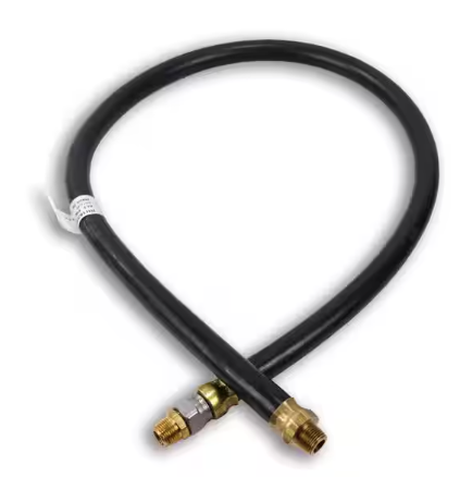 Air brake chamber hose, 1/2 x 48 long with 3/8 ends, part RH16348