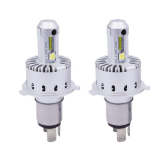 C6 LED headlamp bulb H4 9003 hi/low 8000 lumen 6500K cool white