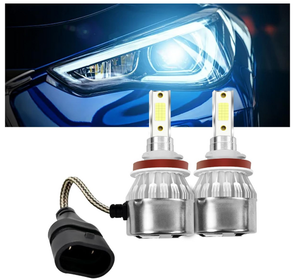 C6 LED headlight bulbs H8 H9 H11 for trucks