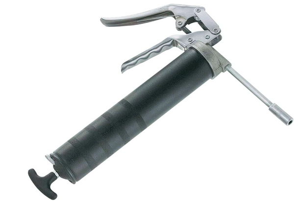 Heavy duty pistol grease gun for truck maintenance