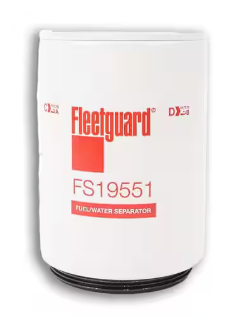 Fuel water separator for heavy duty trucks, part FS19551