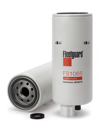 Fuel separator for heavy duty trucks