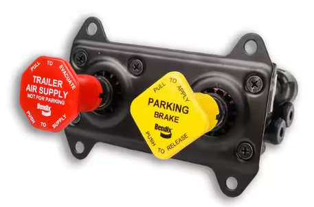 Dash valve for air brake systems, part 170.800516, side view