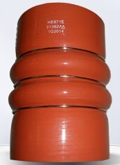 Charge air cooler hose, 4.00 ID x 6.00 OAL, 2 humps, parts HE8748, HE8716