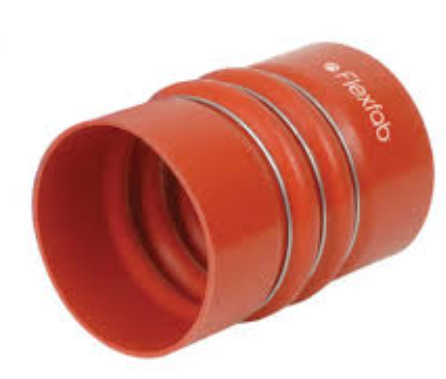 Charge air cooler connector hose, hot side, 4 x 6.5, part 10200001