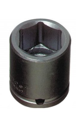 Impact gun socket 1-1/4 inch 6-point