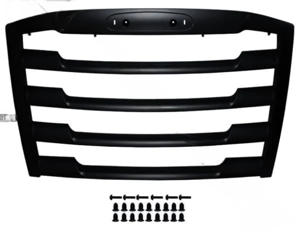 Black grille with bug screen for 2018 and up Freightliner Cascadia, part 564.14024