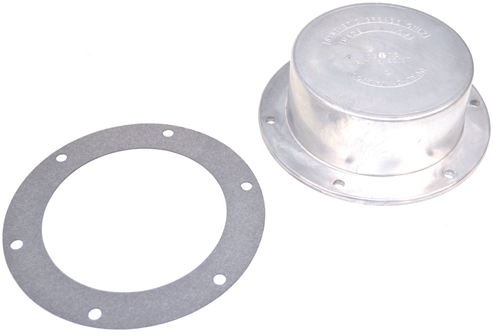 Steel hub cap, 6 hole, 5.56in bolt circle