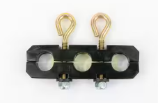 Heavy duty hose clamp separator, 3/8in with 2 bolts, part 940002
