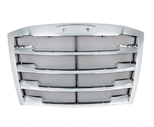 Chrome grille with bug screen for 2018+ Freightliner Cascadia