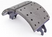 Marathon 4726-20K heavy duty American brake shoe, side view