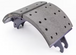 Marathon 4726-20K heavy duty American brake shoe, side view