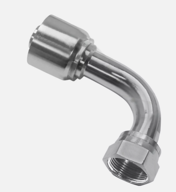 Hydraulic hose fitting, 90 degree ORFS female, part 818.14715-1616