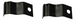 Stainless steel trailer hub cap cover, 9-1/4in ID, part 562.C1004SS, side view