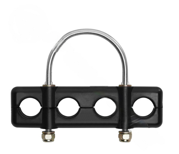 4 hole hose clamp separator for truck air lines