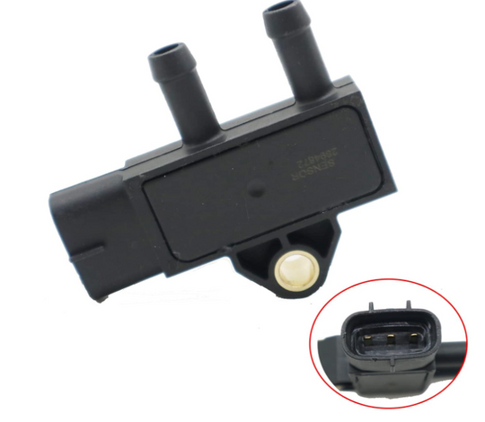 Differential pressure sensor for Cummins, part 2894872, side view