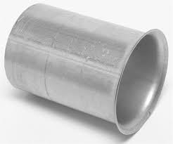 Aluminized flared exhaust adapter 5.720 in, part 41689