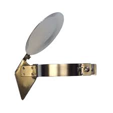 Chrome 5 in exhaust rain cap for semi trucks