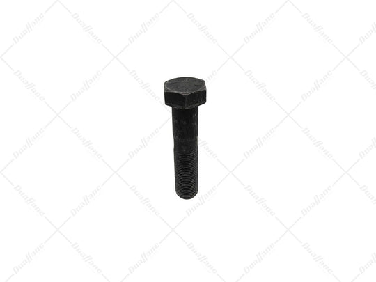 Black hexagonal bolt, aluminum and zinc alloy, M18 x 1.5 x 80, part 23-14068-080