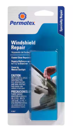 Bullseye windshield repair kit, part 16067