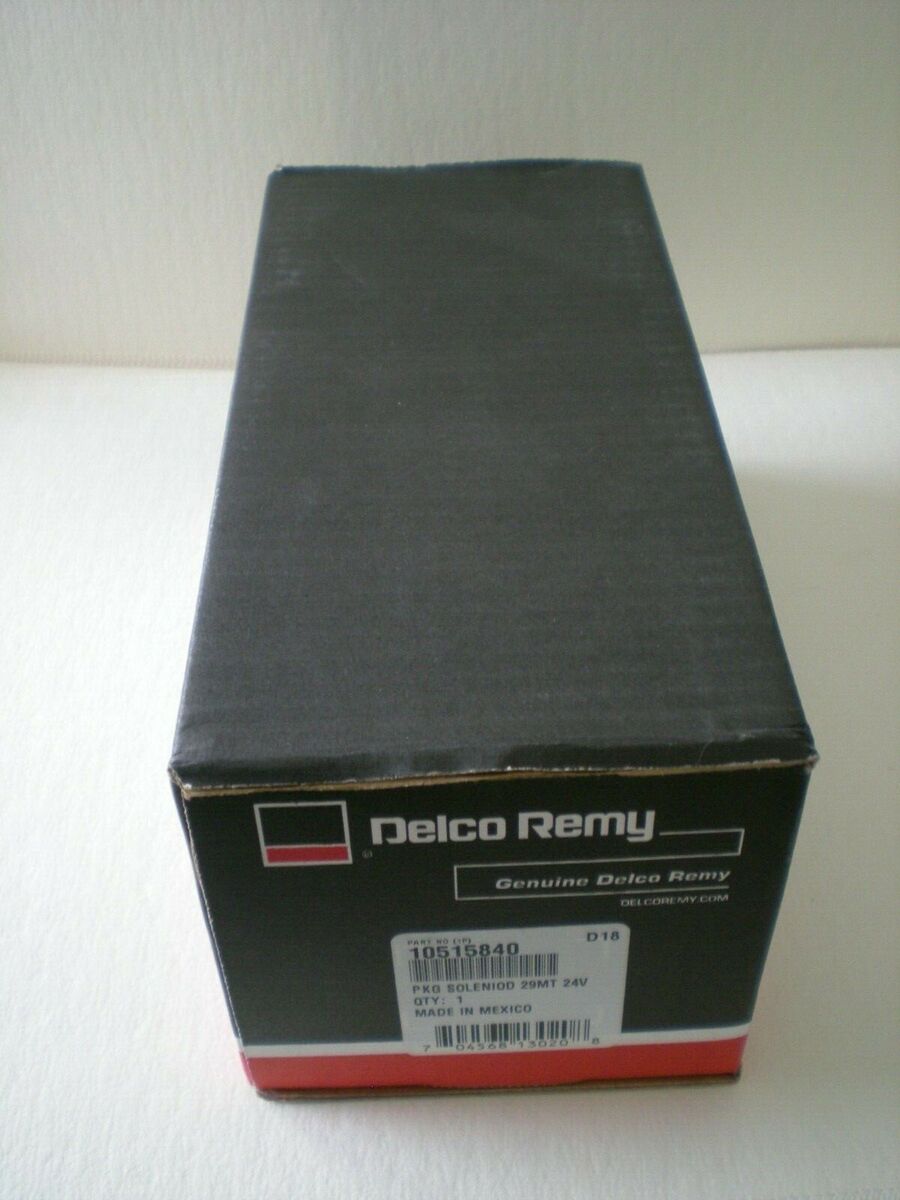 Genuine Delco Remy service package, part 10510259, new in box