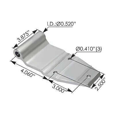 Hinge for Great Dane trailers, part 022-00407
