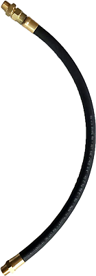 Brake chamber hose, 3/8 x 32 long with two 3/8 swivel ends, part RH16430
