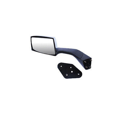 Chrome LH hood mount mirror for trucks