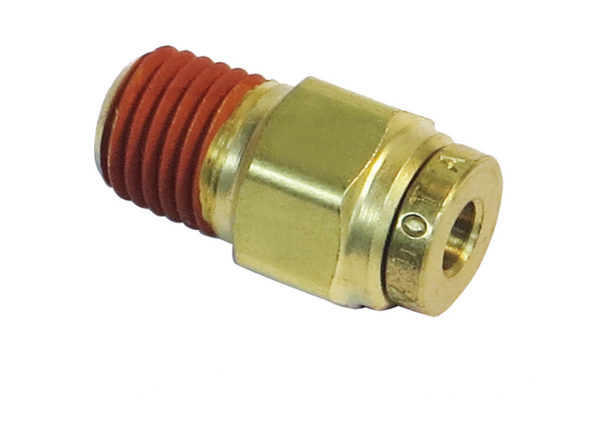 Brass PLC Male Connector Fitting, 1/8in x 1/16in