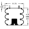 Convoluted Air Spring Replaces ASC 1500, 3B12-335, W01-358-7956 - Image 3