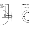 Trailer Air Spring Replaces S-21623, S-22045, W01-358-8755 - Image 4